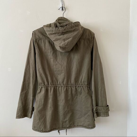 Aritzia Olive Green Utility Jacket - Picture 3 of 11